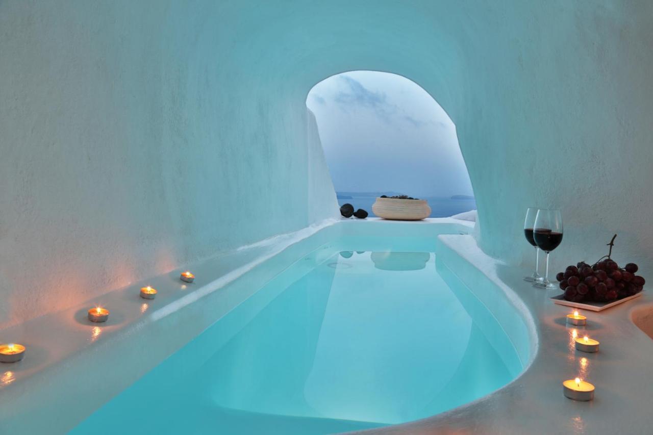 Lava Caves Villa Oía Buitenkant foto